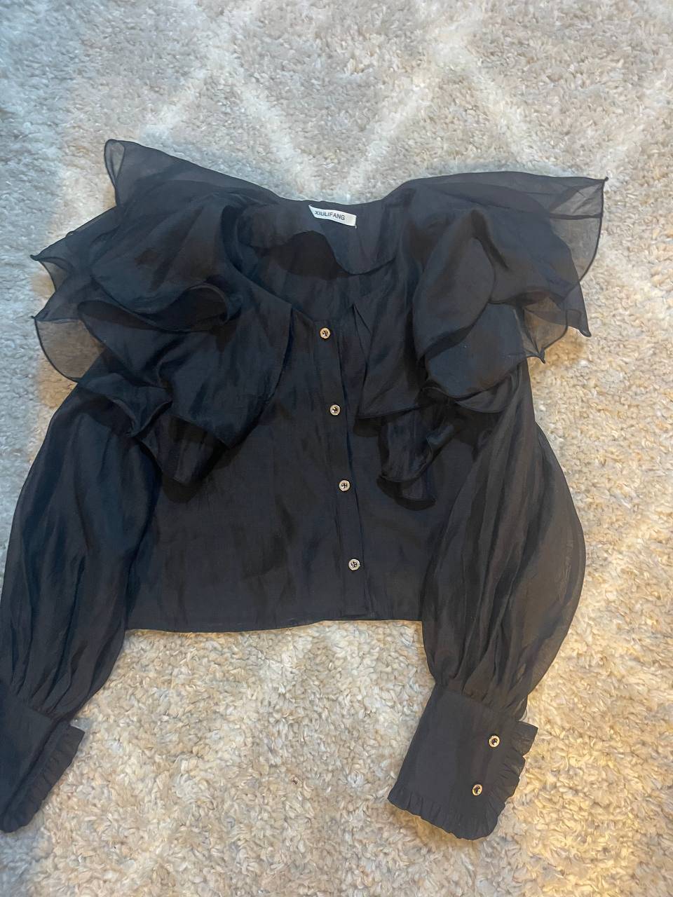 Chemise noir très élégante