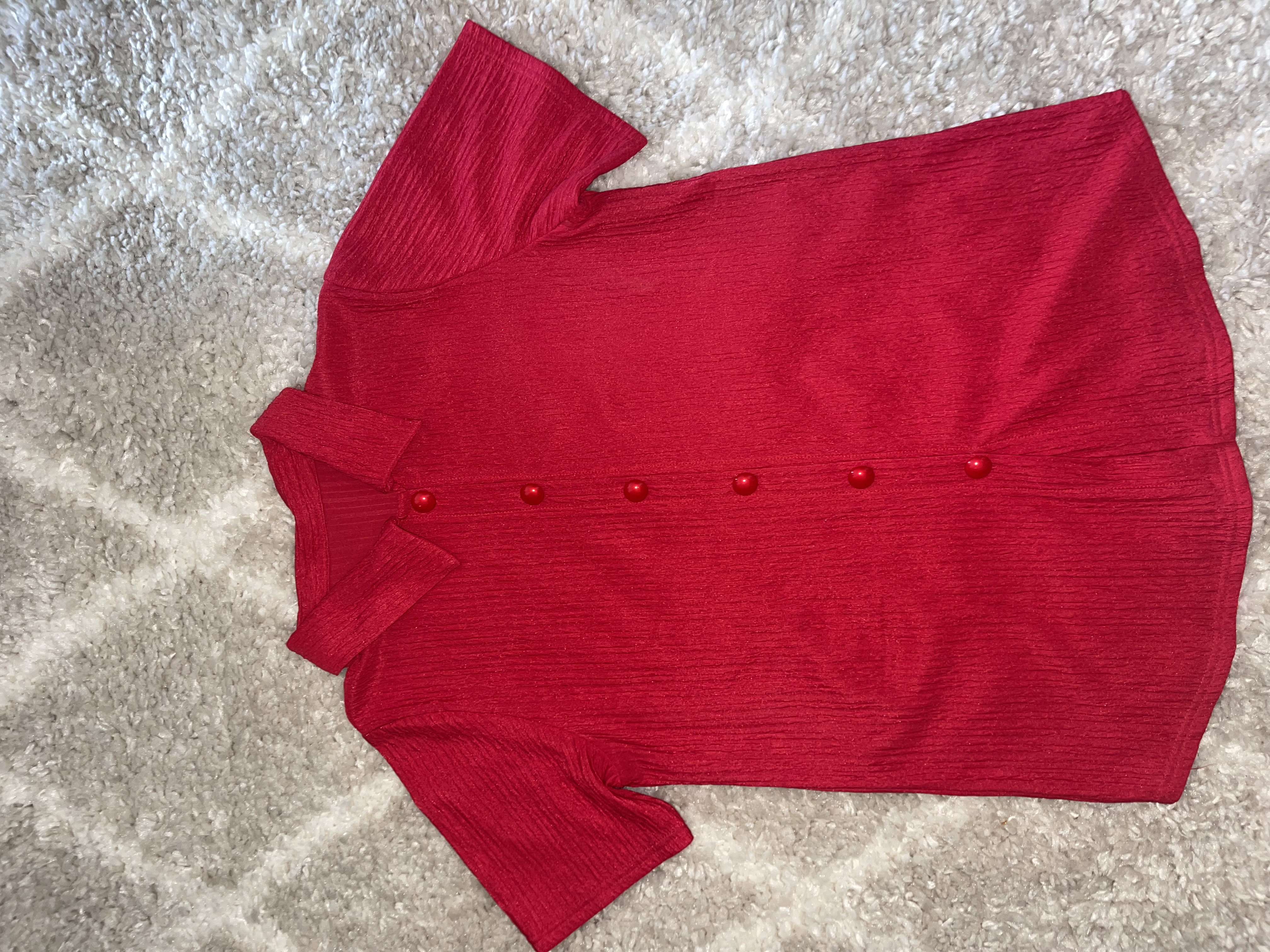 Ensemble rouge très classe