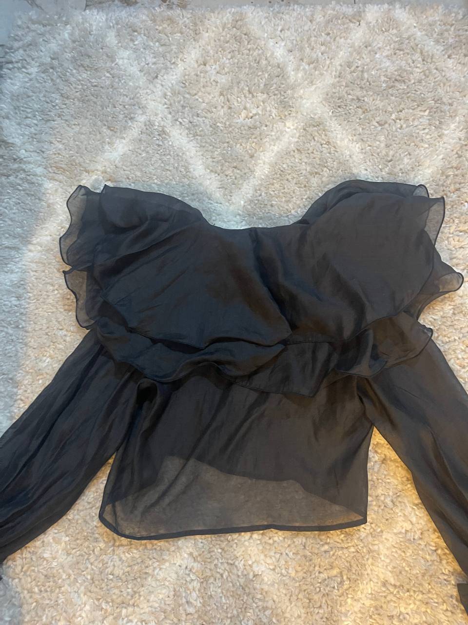 Chemise noir très élégante