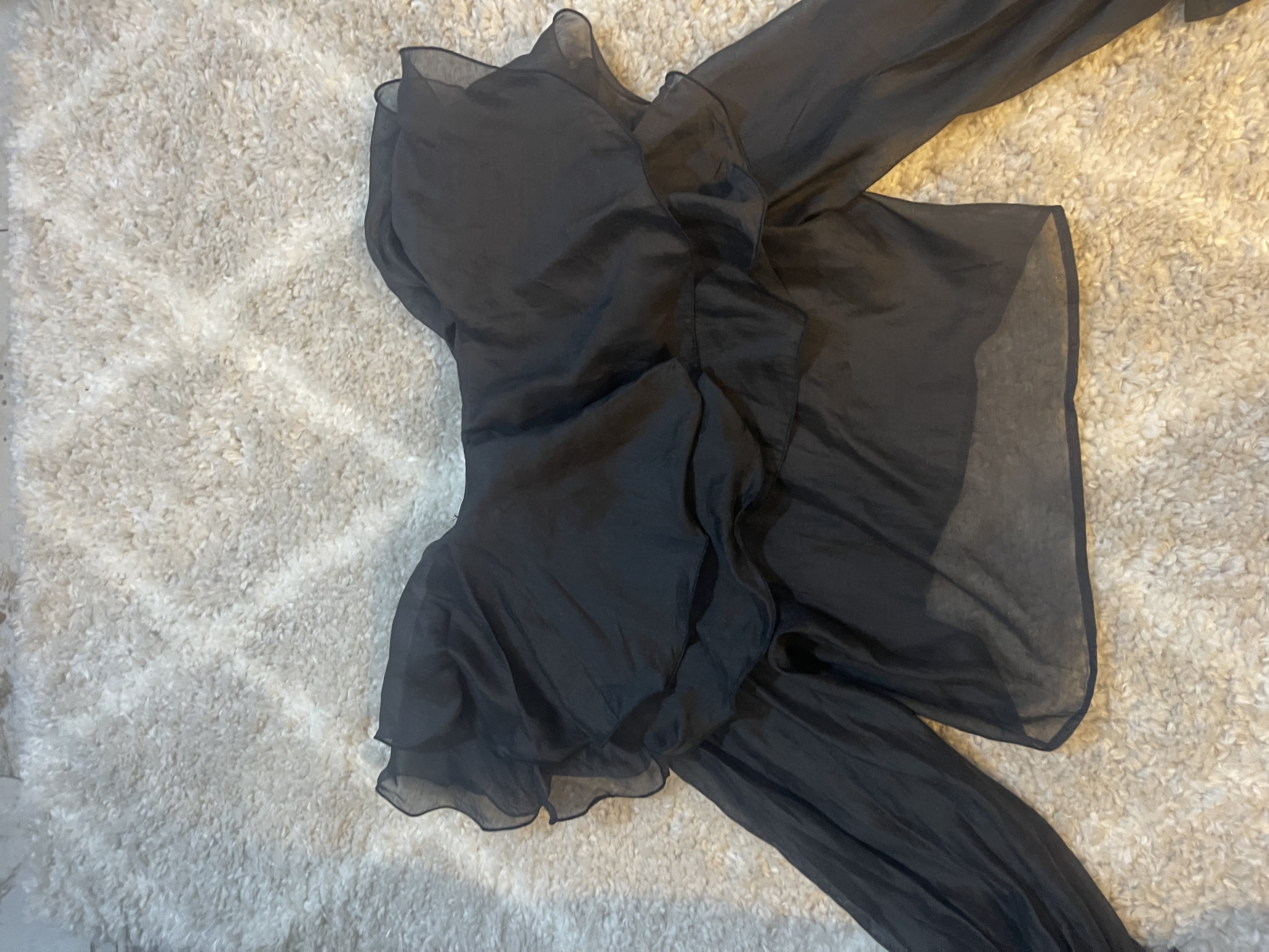 Chemise noir très élégante