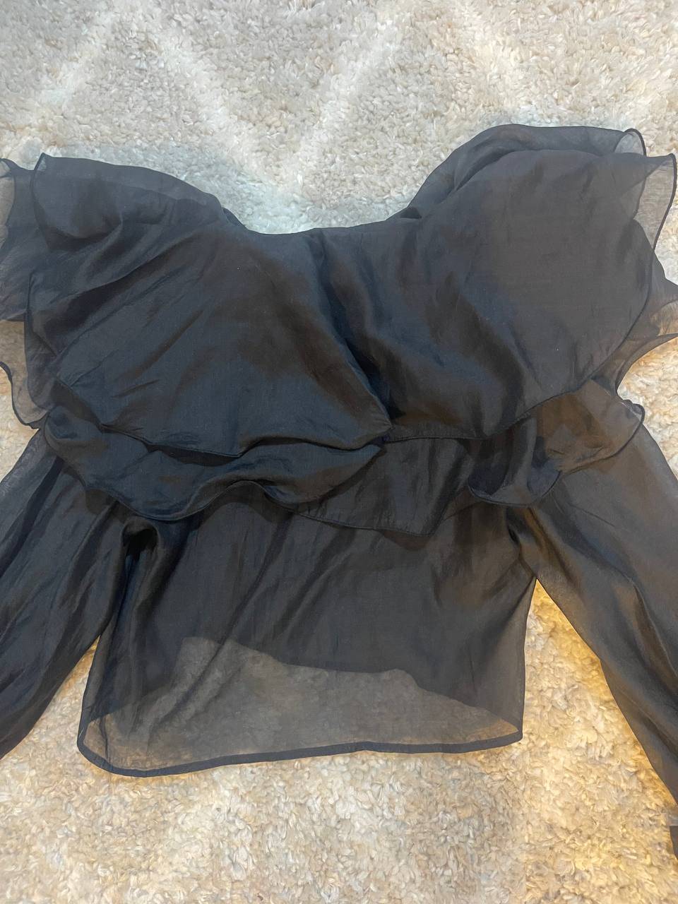 Chemise noir très élégante
