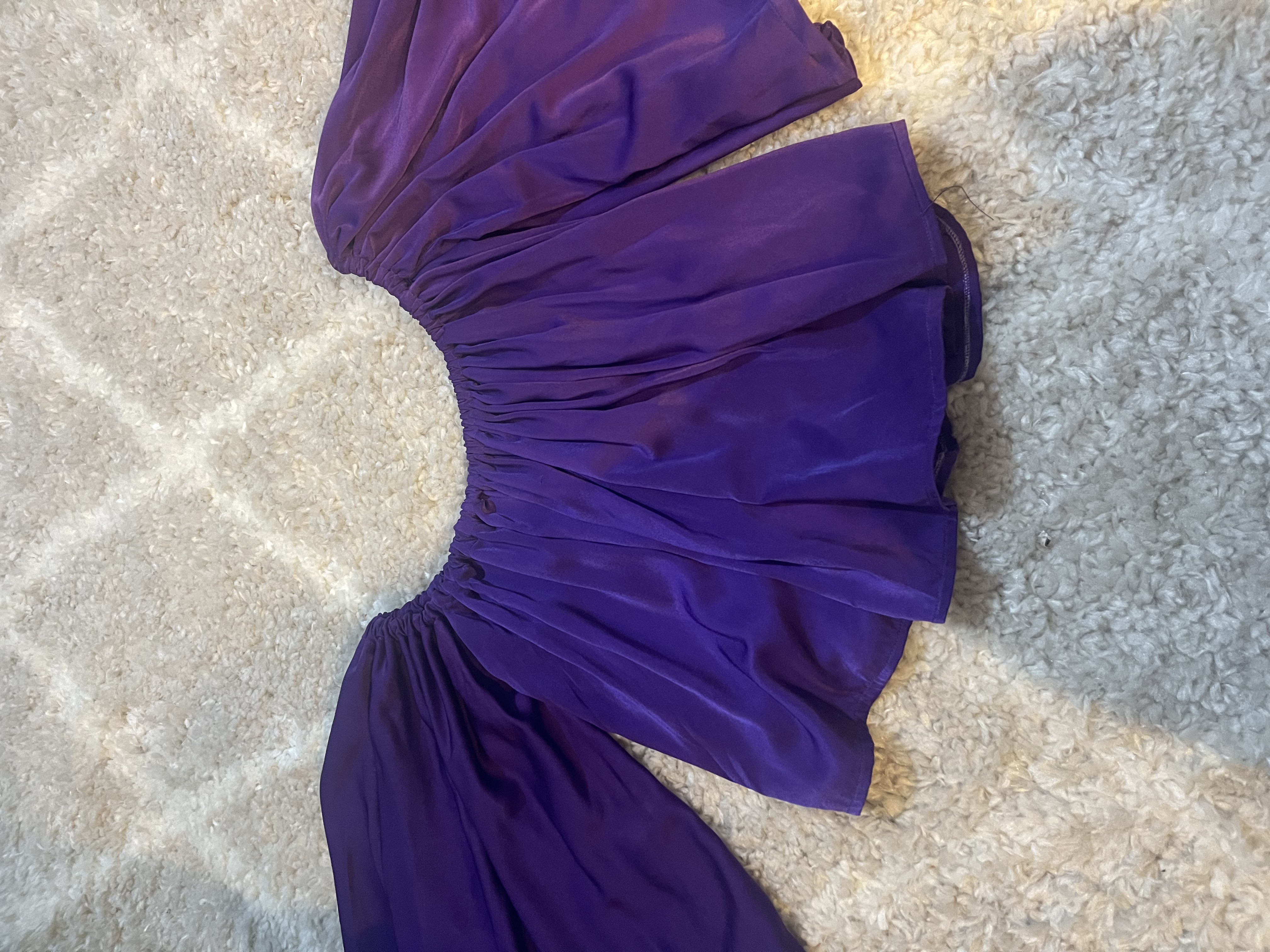 Mini haut violet