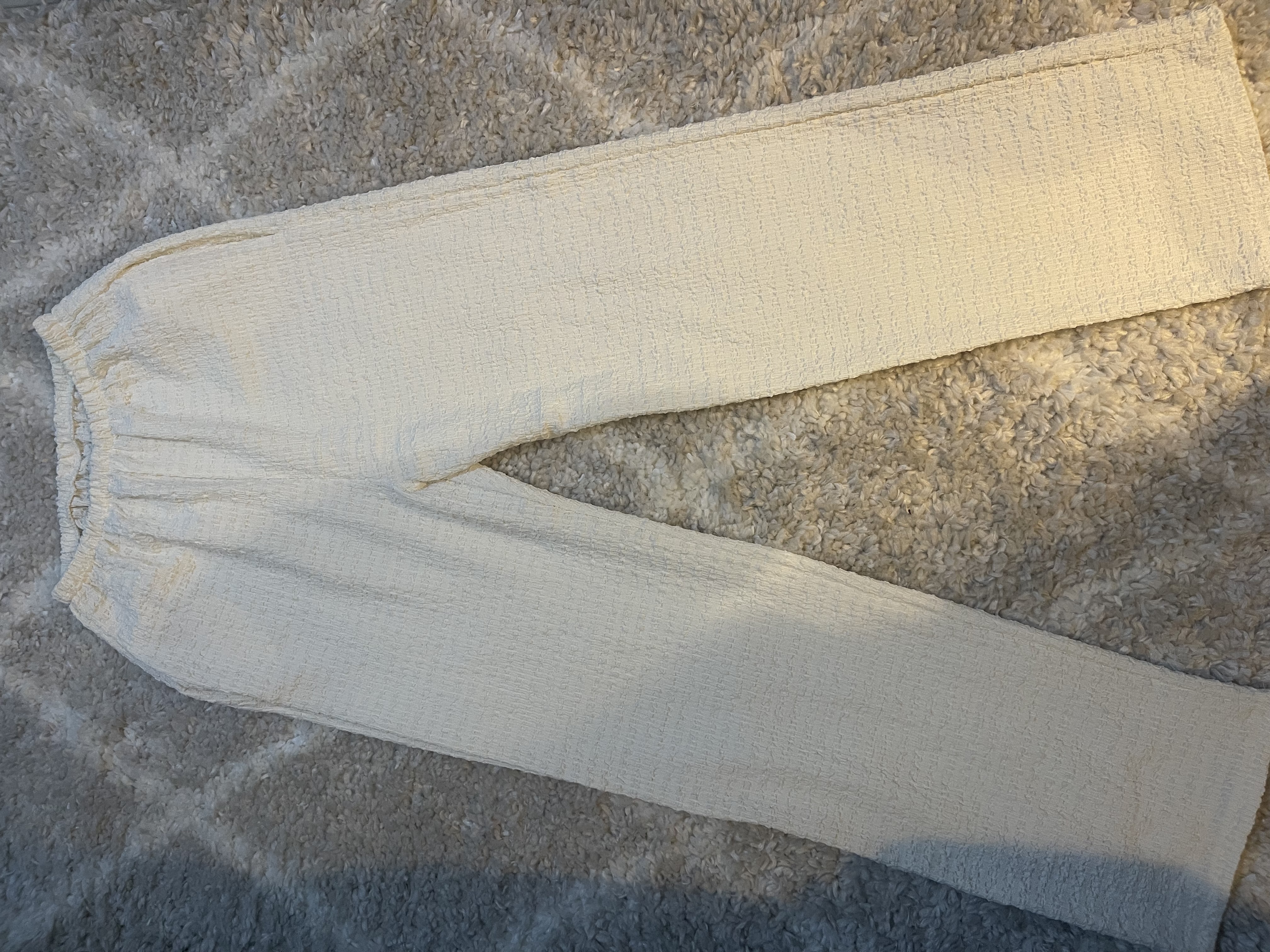 Chic Ensemble de couleur blanche