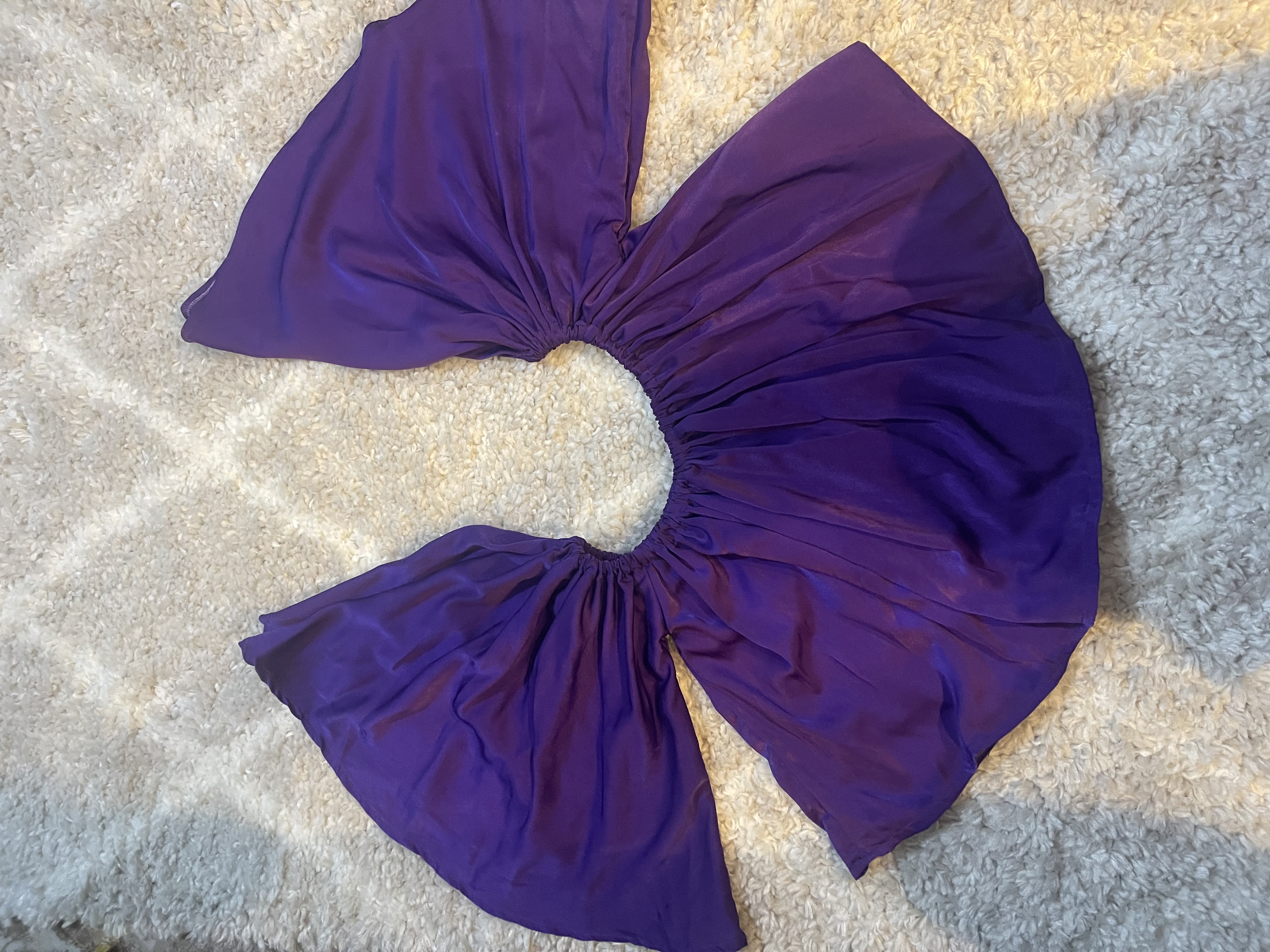 Mini haut violet